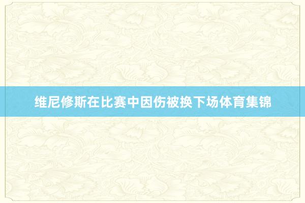 维尼修斯在比赛中因伤被换下场体育集锦