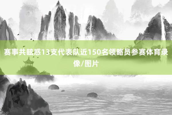 赛事共眩惑13支代表队近150名领略员参赛体育录像/图片