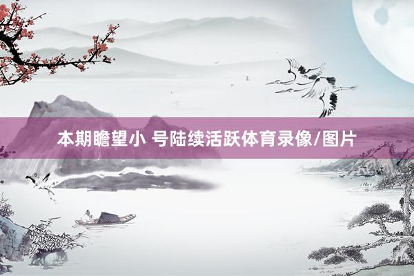 本期瞻望小 号陆续活跃体育录像/图片