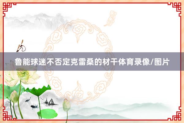 鲁能球迷不否定克雷桑的材干体育录像/图片
