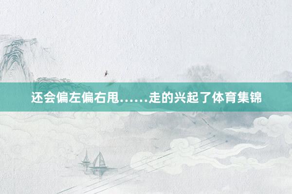 还会偏左偏右甩……走的兴起了体育集锦