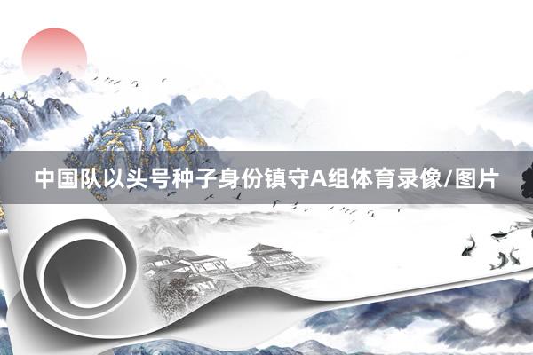 中国队以头号种子身份镇守A组体育录像/图片