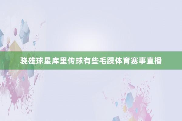 骁雄球星库里传球有些毛躁体育赛事直播
